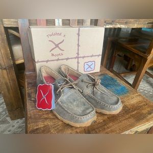 Women’s Twisted X Driving Mocs D Toe, Color Bomber